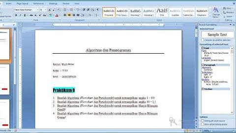 Algoritma Pengulangan (looping)