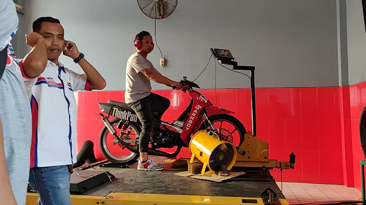 Yamaha F1ZR 110cc Underbone dyno test !!