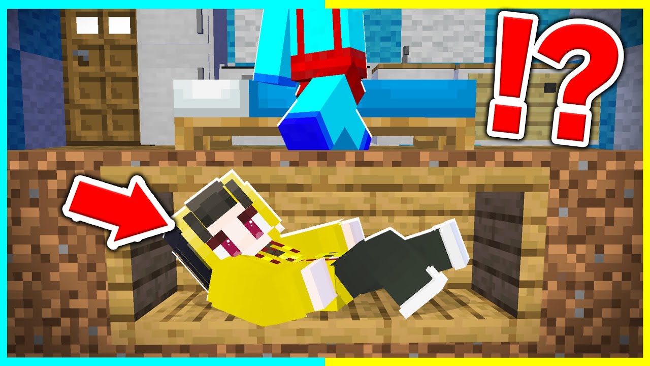 地下に隠れて24時間生活した結果... 【まいくら / マインクラフト】