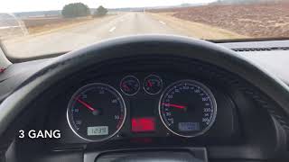 VW Passat 3BG 1.9 TDI AVF 131 PS HP acceleration разгон Beschleunigung 26 Gang 2000 rpm