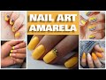 7 inspirações para aderir à tendência da nail art amarela