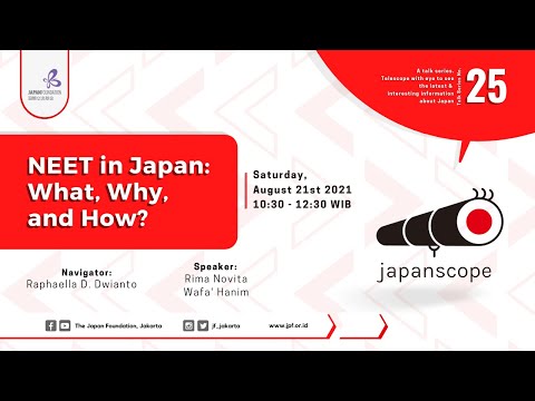 Japanscope #25 - "NEET in Japan: What, Why, and How?"