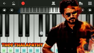 Thee Thalapathy | Varisu | Easy Piano Tutorial | Vijay | Simbhu screenshot 3