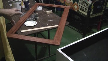 How to make a pinball coffee table, Part 2 - painting the cabinet - PinballHelp.com