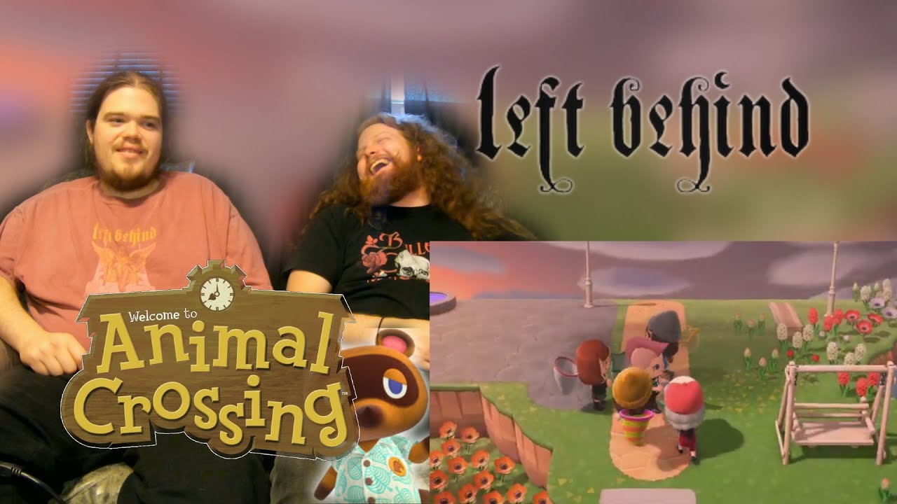 LEFT BEHIND - WAITING FOR THE END ANIMAL CROSSING MUSIC VIDEO REACTION