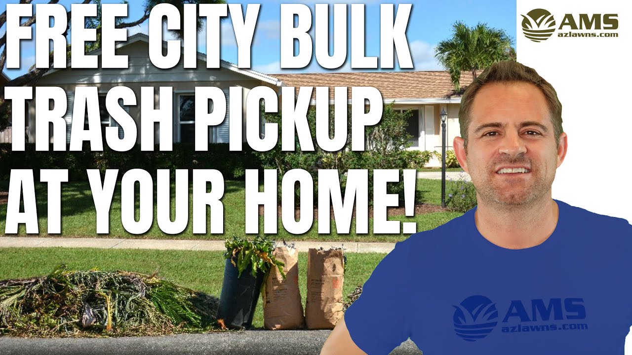 City of Phoenix Bulk Trash Schedule & Rules YouTube