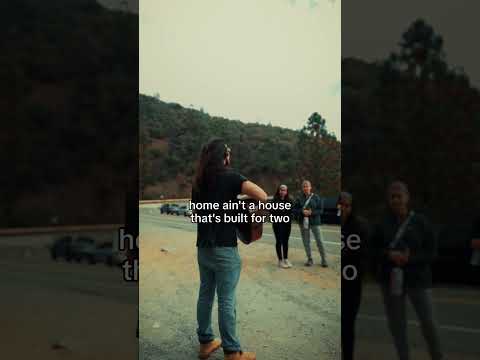 Asking strangers on the street if I can perform my songs for them