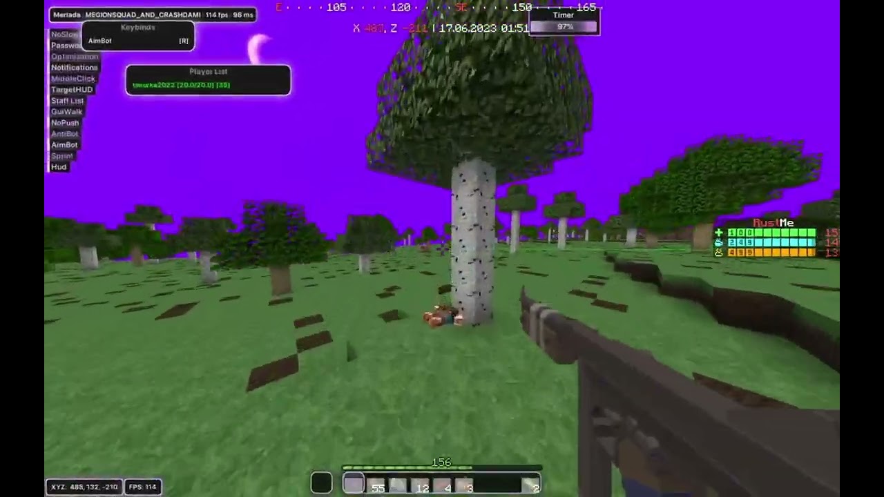 Карта растми майнкрафт