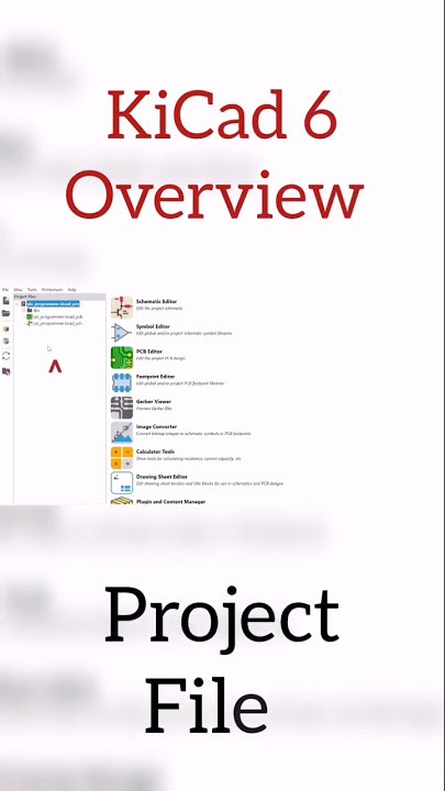kiCad 6 Overview #shorts