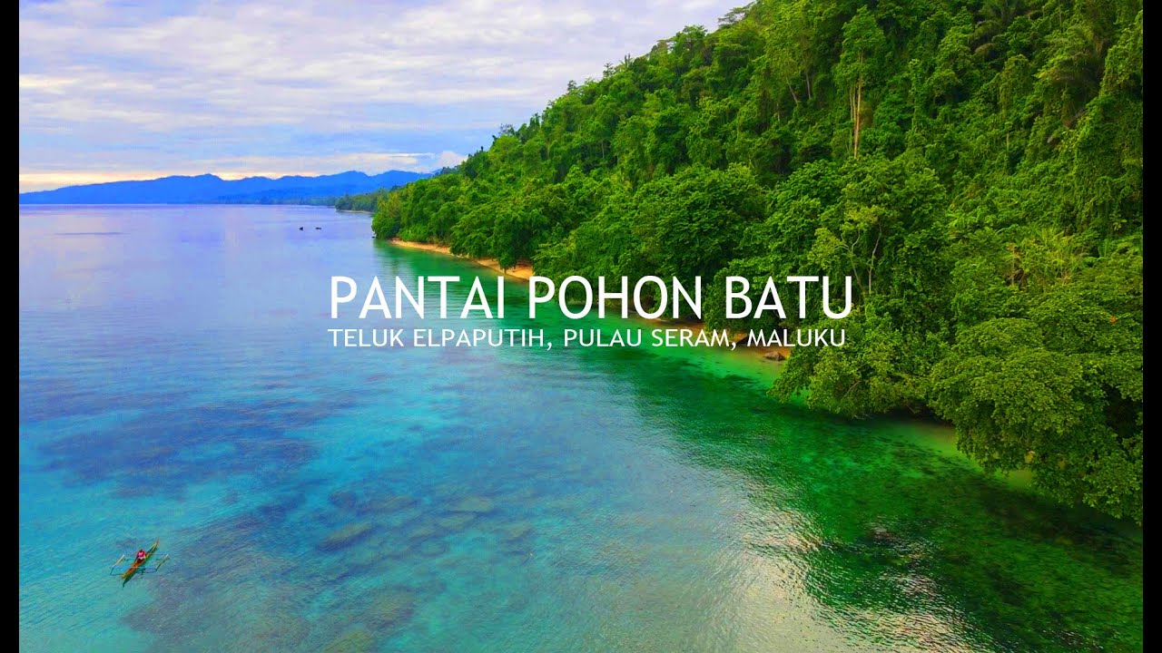 Keindahan yang tersembunyi |Pantai Pohon Batu Kecamatan Elpaputih, Kabupaten Seram Bagian Barat