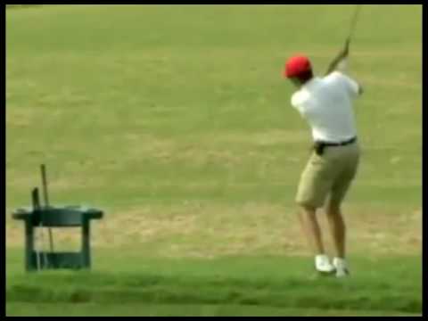 shankapotomus President Barack Obama Golfer Golfin...