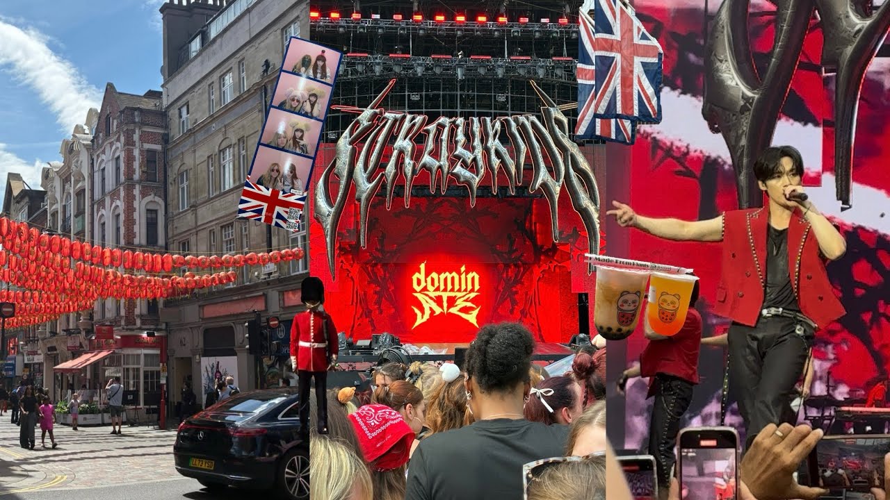 Vlog𖦁ׅ ࣪  ៵ skz’s concert+ exploring Londonin 2 days = museum, photobooth, shopping,food…