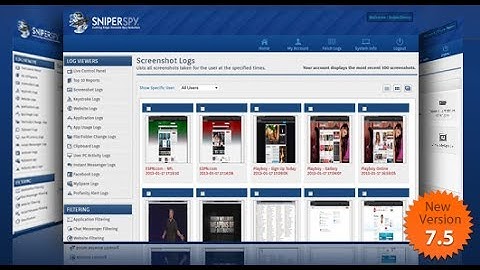 Sniperspy Review - SniperSpy Live Control Panel Demo