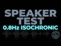 15 MIN RESET | 3D Audio Speaker Test 🎧 | 0.8Hz Deep Infrastructure [OLED]