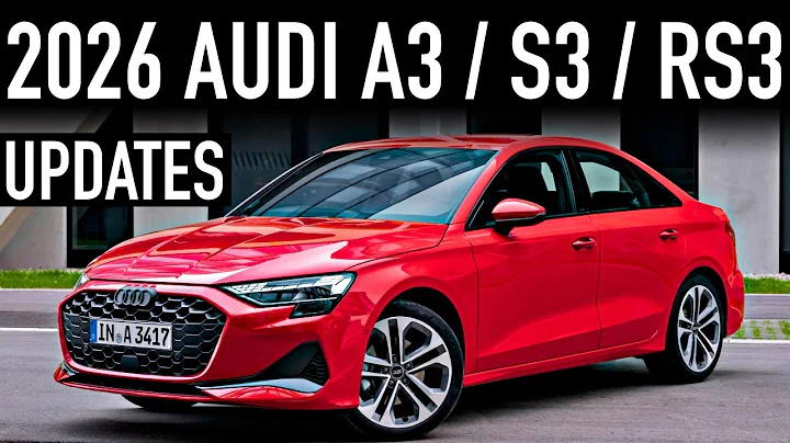 2026 Audi A3, S3, & RS3.. What's New?
