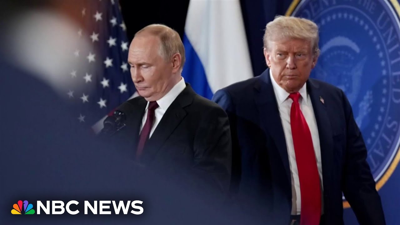 Summit between Trump and Putin on Ukraine appears to be on hold