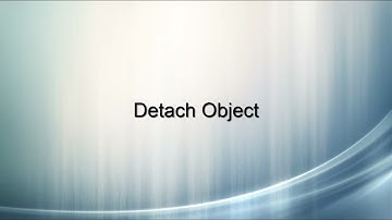How To Detach Object In Stitchmax. (0047)