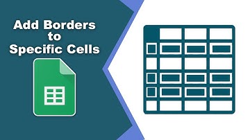How to add borders to specific cells at once in Google Spreadsheets
