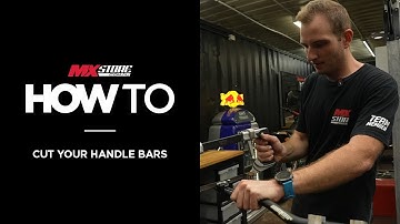 Handlebars too wide? | How To: Cut Down Your Handlebars | Tips and Tricks | MXstore