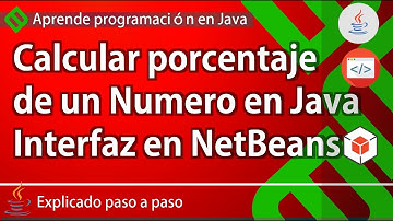 💻 Calcular porcentaje en Java con INTERFAZ | Porcentaje de un número en Java Interfaz en NetBeans ✅