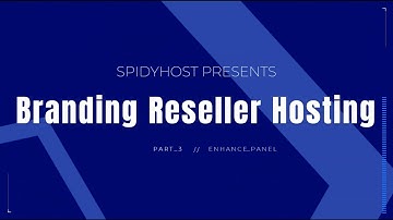 Branding a Unlimited Reseller Hosting
