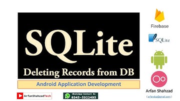 SQLite Deleting Records from Database