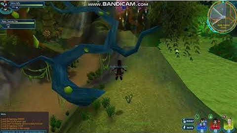 fusionfall retro exploring twisted forest and really twisted forest