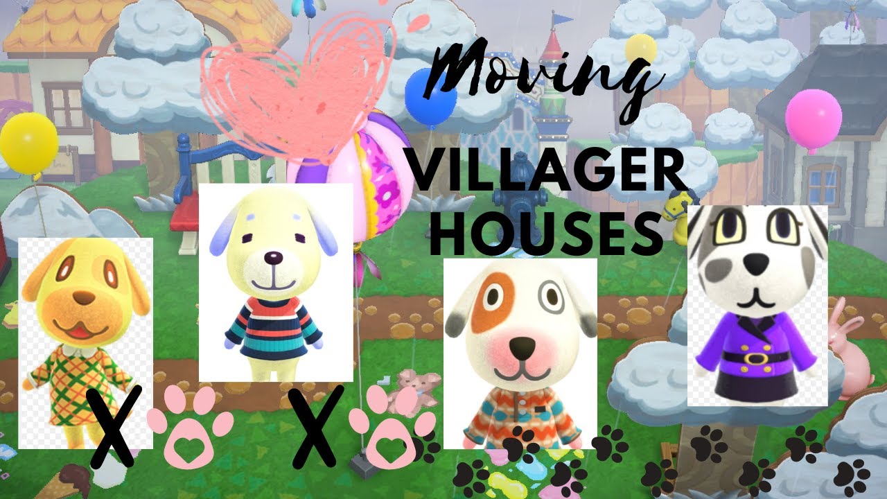 Moving Villager Houses in Heaven. YouTube