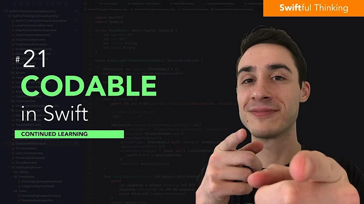 Codable, Decodable, and Encodable in Swift | Continued Learning #21