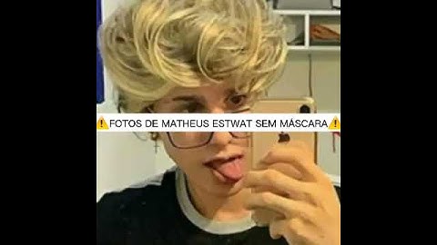 FOTOS DE MATHEUS KRIWAT SEM MÁSCARA