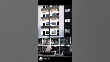 Cinematic Render | Evening view render 🔥 #sketchup #lumion #3dvisual
