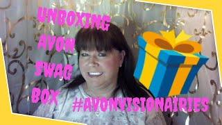 Unboxing SWAG box from AVON VISIONAIRIES!!