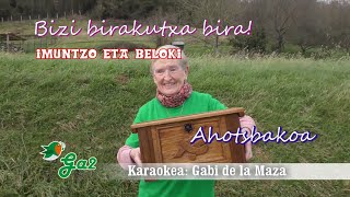 Bizi gira...kutxa bira! (Imuntzo eta Beloki) ahotsbakoa