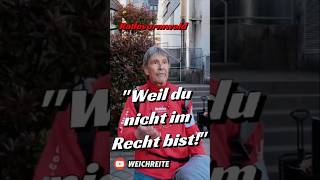 "Weil du nicht im Recht bist" Antifa Gegendemo AFD Vortrag Radevormwald 22.4.26 Polizei Platzverweis