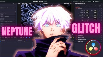 NEPTUNE GLITCH | Davinchi Resolve Tutorial | One Frame Glitch | Neptune | AMV | No Plugin