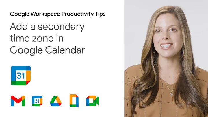 Add a secondary time zone in Google Calendar