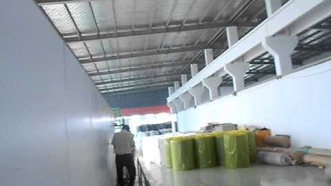 Full Automatic Continuously Horizontal Foaming Line for Sponge