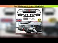 C63/ C63S/C43 4 Door Sedan Rear Diffuser With - Worth Checking Out | Smart Choice | Smart Choice