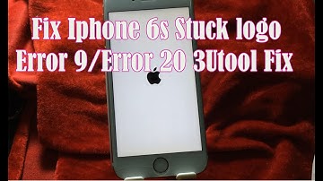 Fix Iphone 6s Stuck logo/Error 9/Error 20 3Utool Fix