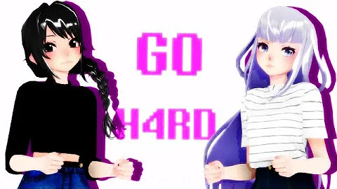 【MMD x Yandere Simulator】GO H4RD 2.0 | Ayano & Megami