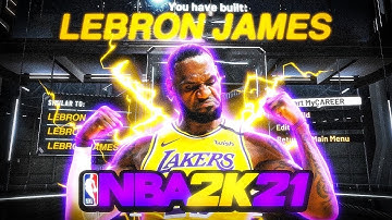 *BEST* LEBRON JAMES BUILD IN NBA 2K21| 50 BADGES | CONTACT DUNKS| GOATED BEST BUILD| WONT UPSET