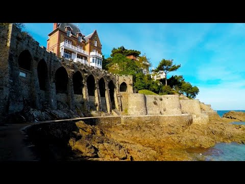 A tour of Brittany (inclusive of Dinard and Saint-Malo), France GoPro 1080p