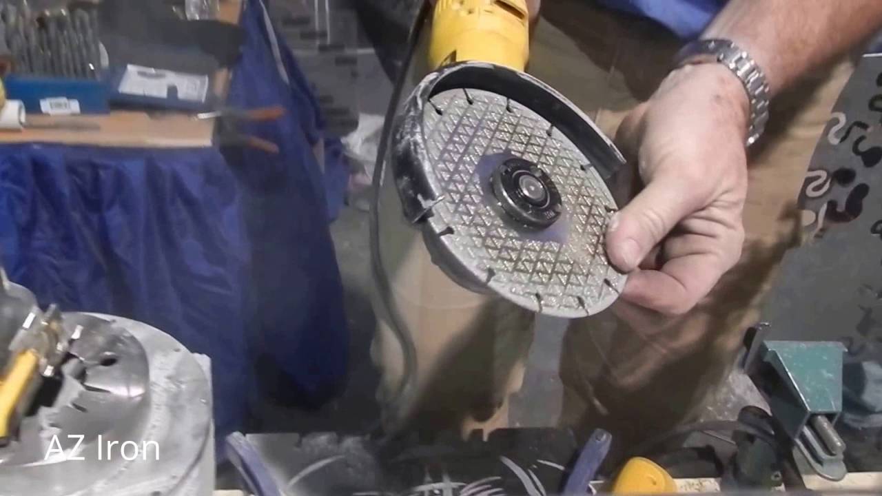 Bad Dog Tools: Crazy Metal Cutter and Grinding wheel - YouTube