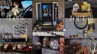 Decorating for fall! *Happy Fall Y&#39;all*