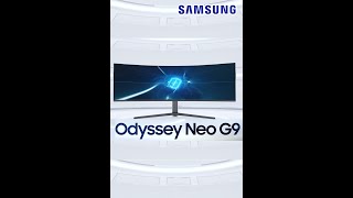 Odyssey Neo G9 First look || Samsung Gaming monitor Shorts