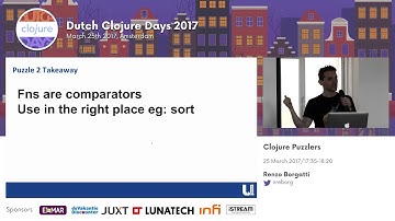 Clojure Puzzlers: Renzo Borgatti