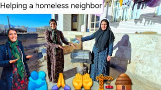 Download Lagu Caring woman helps homeless neighbor start a new life MP3