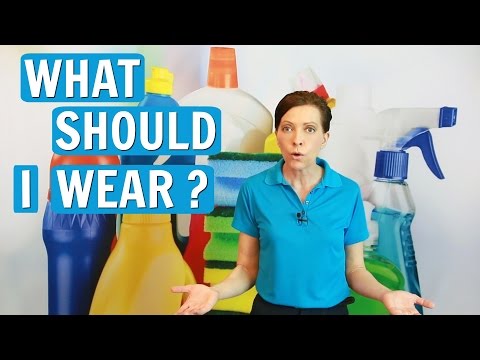 cleaning job interview clothes