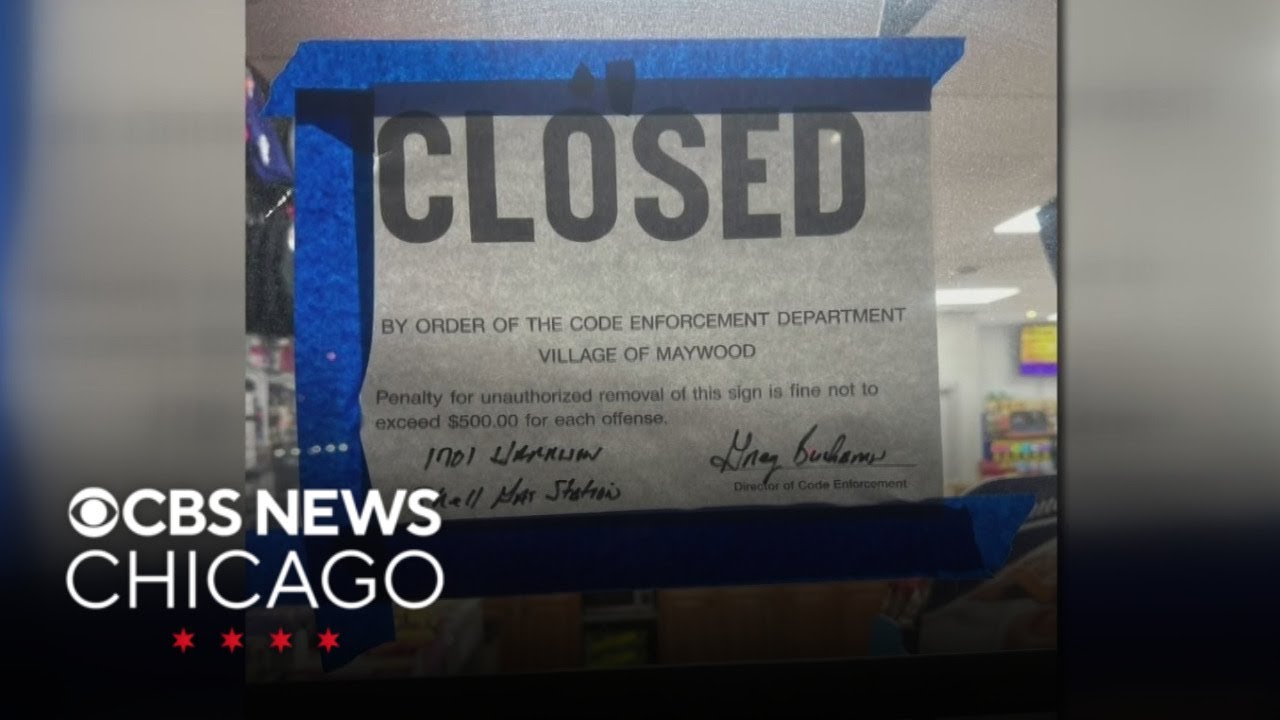 Maywood shuts down 7 businesses for allegedly selling tobacco, THC to minors