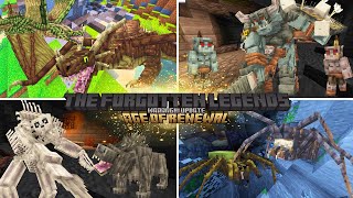 MEU MINECRAFT VIROU UM RPG DE DRAGÕES! | The Forgotten Legends Addon